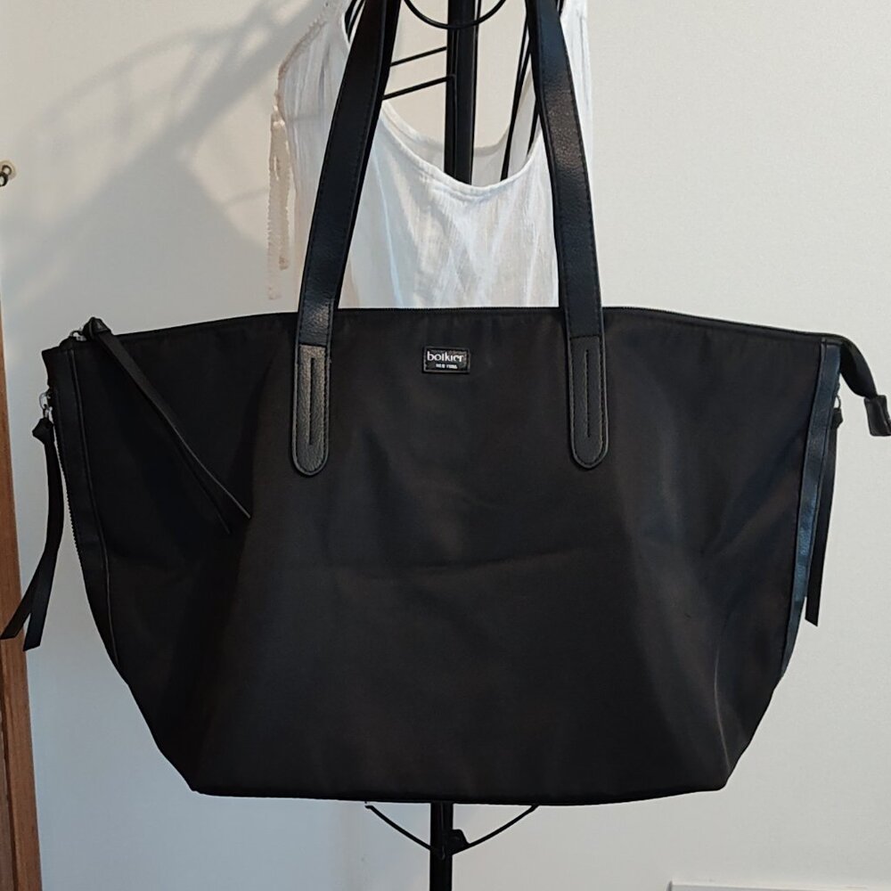 Botkier large black nylon tote bag, excellent used to like new condition